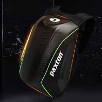Motorcycle rider motorcycle tour carbon fiber pattern motorcycle riding shoulder travel helmet Full helmet bag waterproof hard shell backpack men