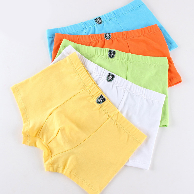 [USD 29.82] Boys' pantyhose flatangle cotton children's underpants