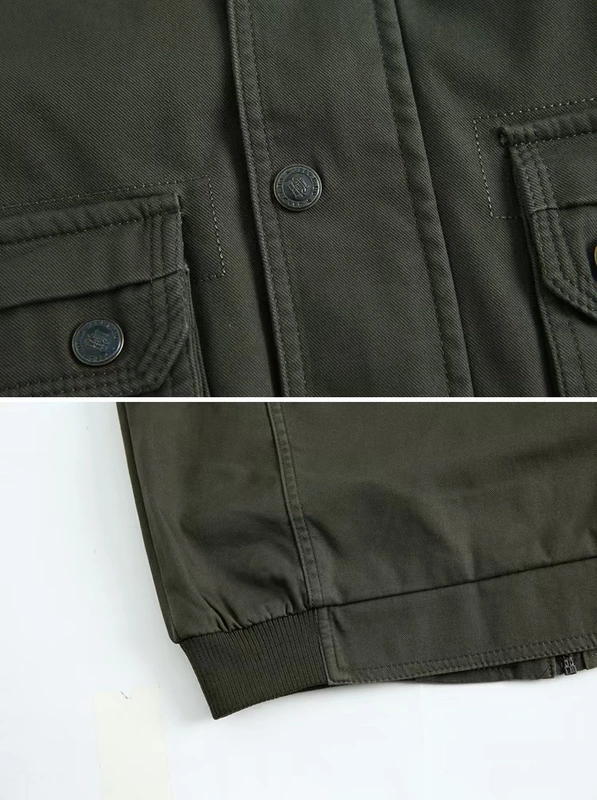 Long Hao Jipu thậm chí vest Nam cotton ngoài trời áo khoác giản dị nhiều túi chụp ảnh vest nam vest áo khoác mùa đông nam hàn quốc