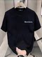 High-Quality Foreign Trade Surplus Goods at a Bargain Price~ High-End Men's and Women's Short-Sleeve T-Shirts, Summer Pure Cotton Shirts, Loose and Versatile Couple Tops