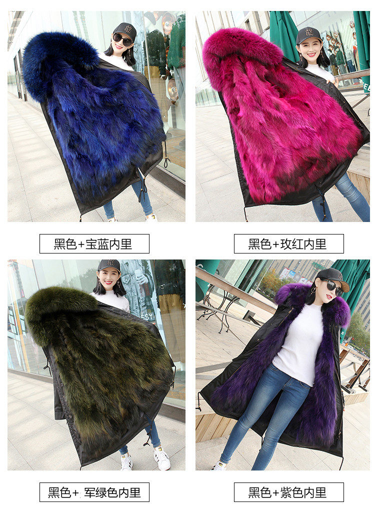 Manteau de fourrure femme - Ref 3173674 Image 17