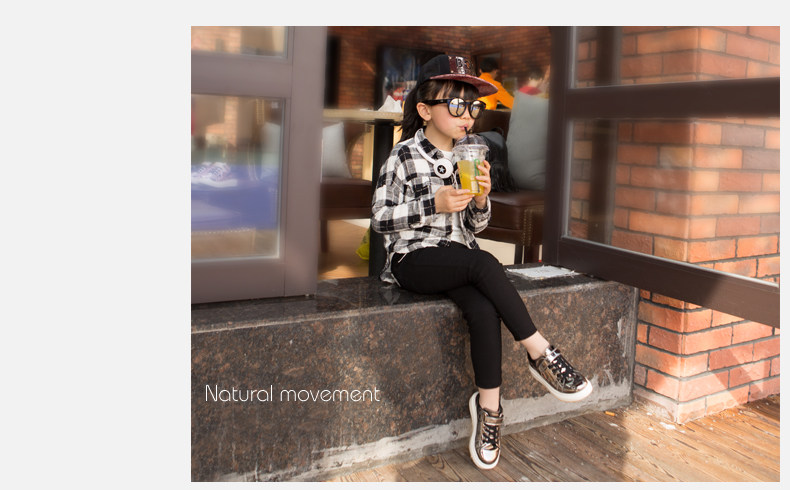 Chaussures enfants pour printemps - semelle caoutchouc - Ref 1037720 Image 9