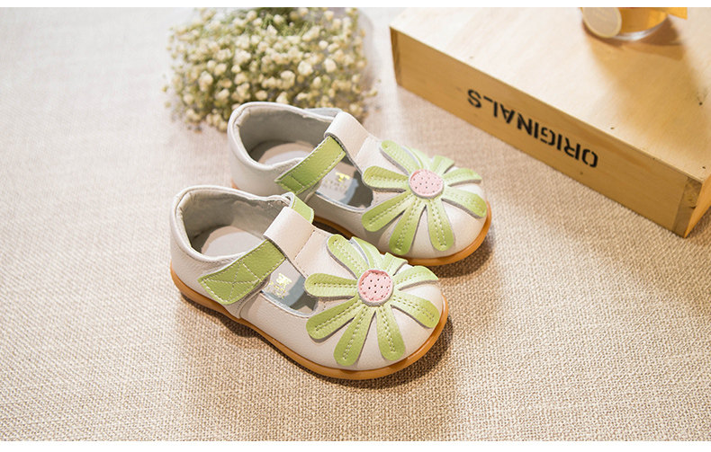 Chaussures enfants en autre ronde suture de voiture pour printemps - semelle tendon - Ref 983352 Image 13