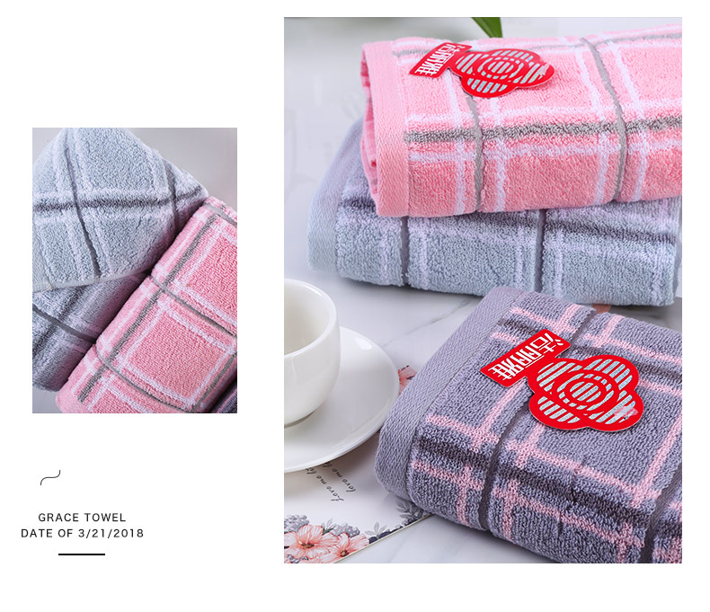Jie Ya bông khăn 2 Gift Set dày mềm rửa khăn Wedding Favor mua quà tặng - Khăn tắm / áo choàng tắm khăn tắm lông cừu hàn quốc