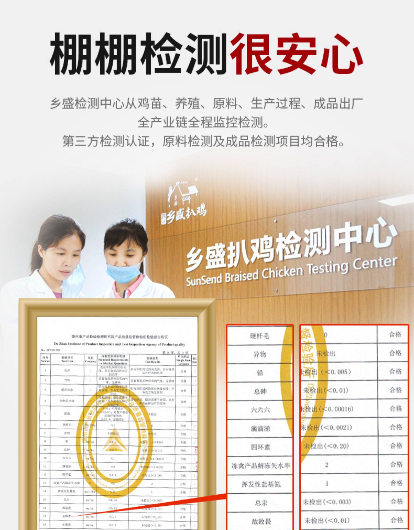 乡盛 扒鸡 140g 试吃装 图1