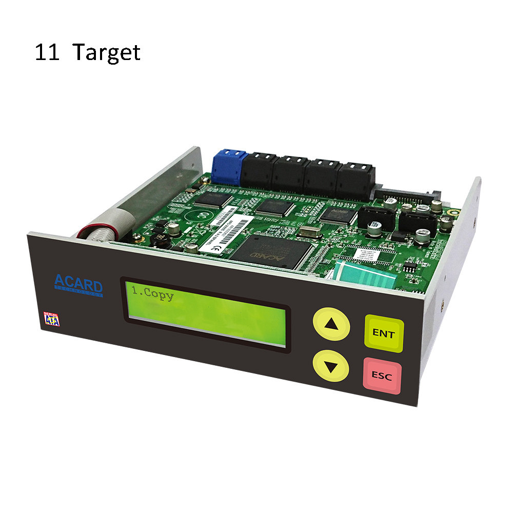 Acard one to eleven 1 to 11 CD duplicator controller native serial port ARS-2050S