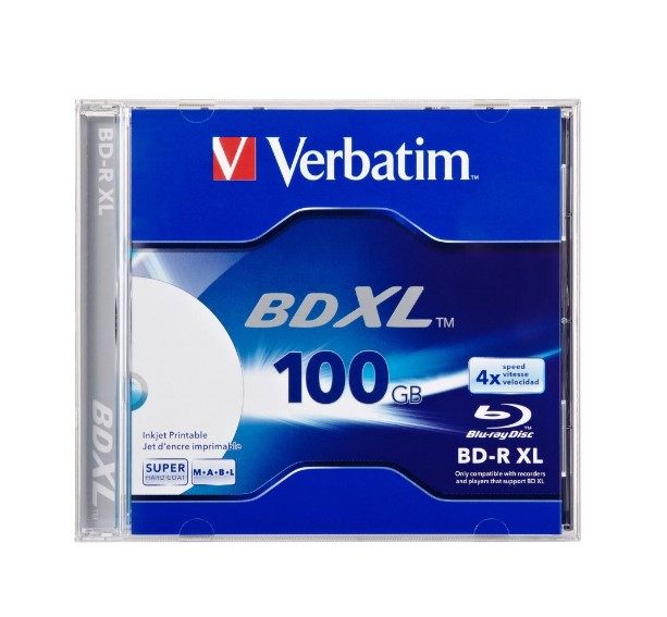Nissan Verbatim Verbatim 4x BD-R XL 100GB printable Blu-ray Burn Disk BDXL