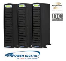  Vinpower United States Weibao shark serial CD DVD disc duplicator copy tower-hard disk drag 45