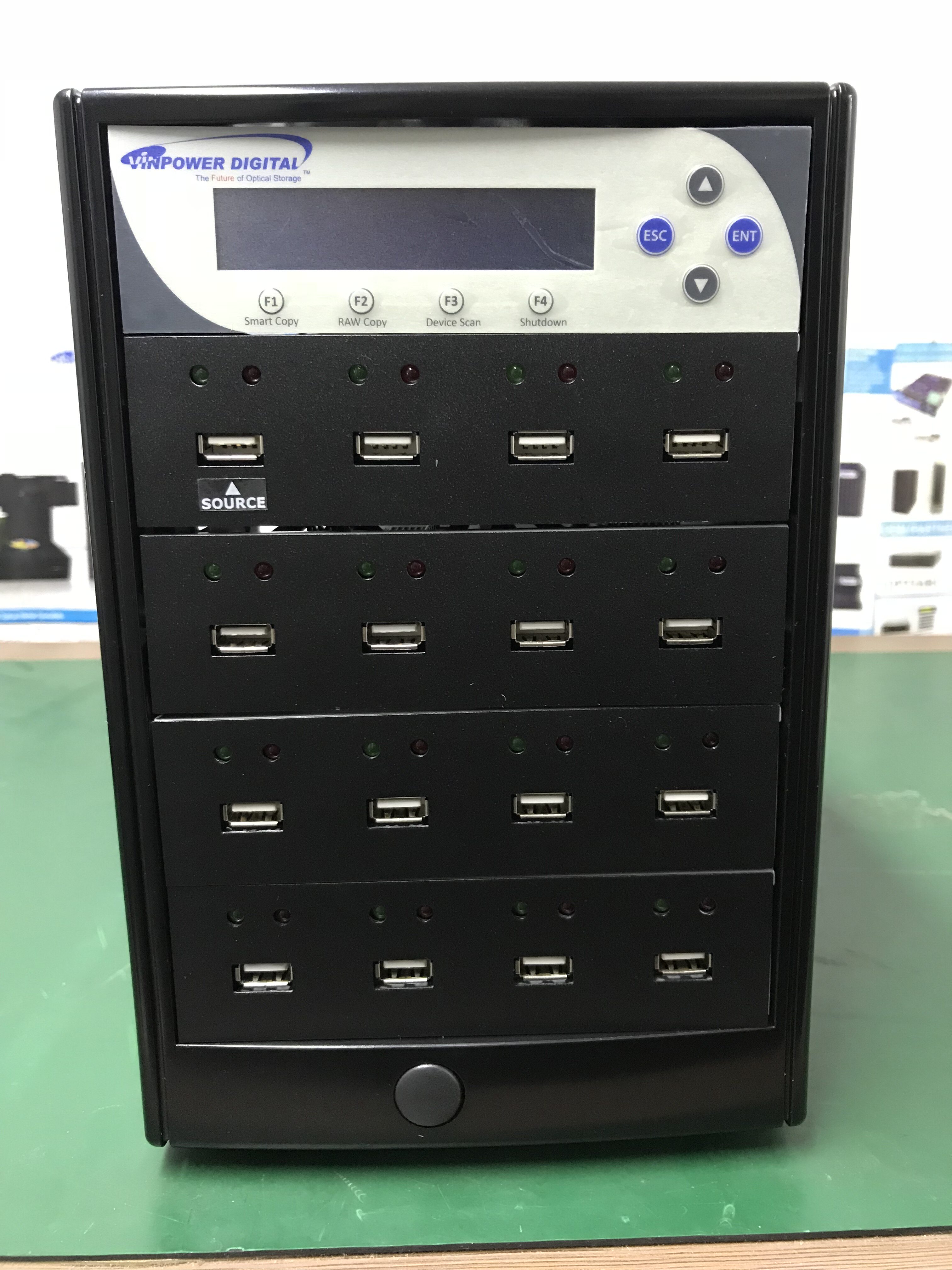 Vinpower USA Weibo economic model series USB flash memory disc U disc copy tower -1 towed 15