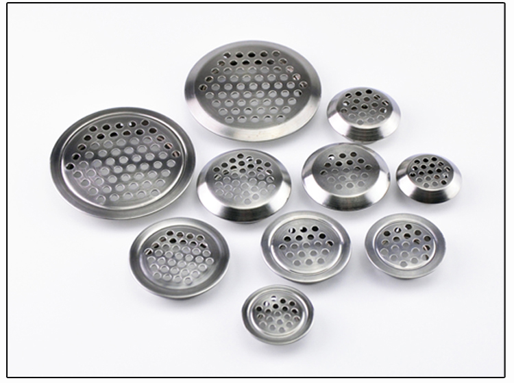 Phẳng dây thép không gỉ lỗ lỗ bìa lỗ thông hơi giày tủ mở lỗ 19-53mm - Buồng tủ quần áo gỗ công nghiệp