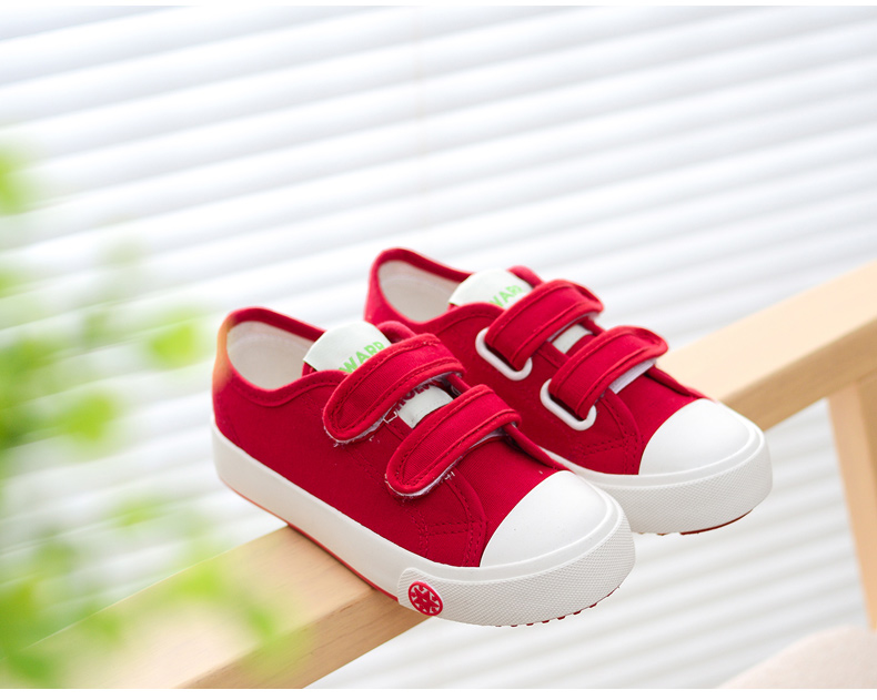 Chaussures enfants en toile WARRIOR suture de voiture pour printemps - semelle caoutchouc - Ref 1036782 Image 37