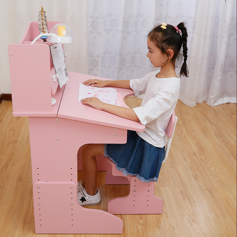 Children's desk can be lifted home learning desk primary school writing desk and chair set writing desk children's desk chair