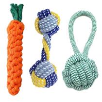 Pooch Toy Grindle Resistant Teddy Bib Bear Beaume Rope Knot Toy Small And Medium Dog Cotton Rope Tame Pet Supplies