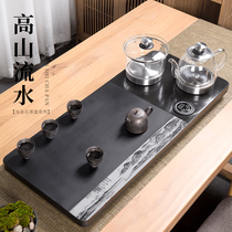 Wujin Stone Tea Tan Set Fully Automatic One Bottom Water Induction Kung Fu Tea Set Tea Tray