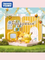 Tomy/Domeka Pokémon Pokepeace Cabin House Pikurchu Polman проезжает семейные сценарии