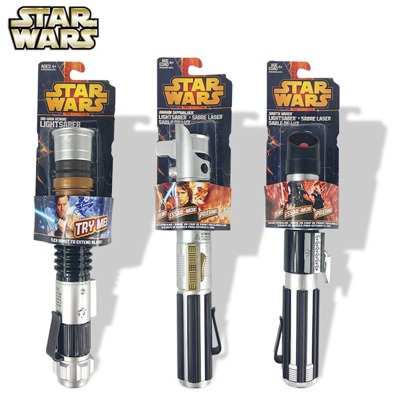  Role-playing Star Wars Original Force Awakening Laser Sword Yoda Master telescopic Sword Toy