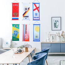 2022 - World Cup Long Flag Bar Night - Bar Football Theme Decoration Archives in Qatar