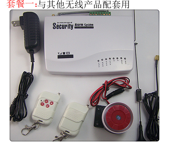 GSM Burglar Alarm Home Shop Sim Card Voice SMS Siren