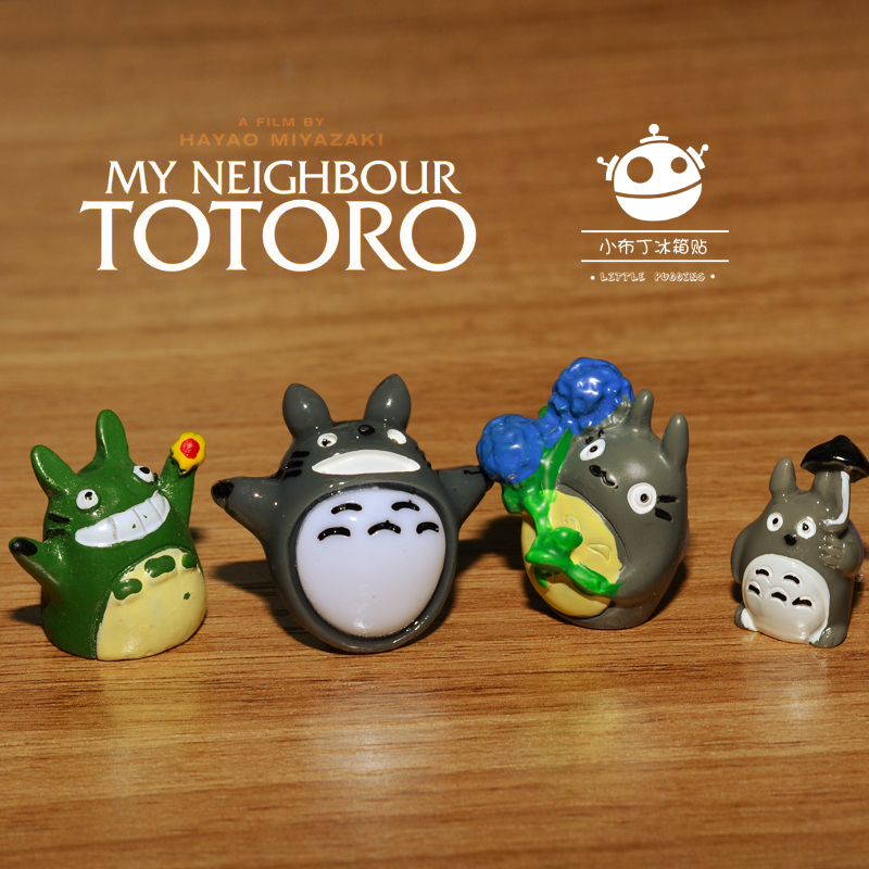 9 9 Totoro cartoon creative magnetic buckle refrigerator stickers children's early education stickers magnetic message stickers home decorations