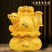 Jinchan piggy bank only goes in and out of the adult 2024 new savings ornaments living room adult piggy bank with large capacity