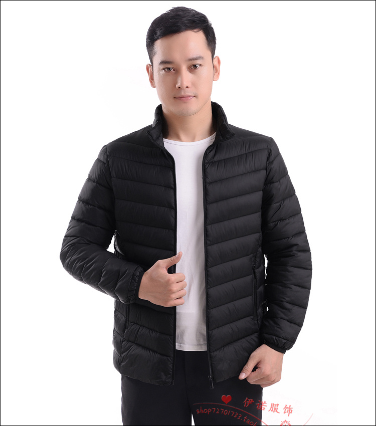 Mùa thu và mùa đông nam trung niên áo khoác cotton dày áo khoác cotton kích thước lớn trung niên nam xuống áo bông cotton cha áo khoác dài nam