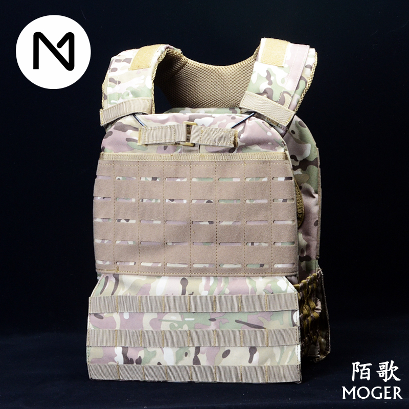 Moge steel wire quick-release tactical vest vest real CS multi-functional combat vest training suit carrying equipment