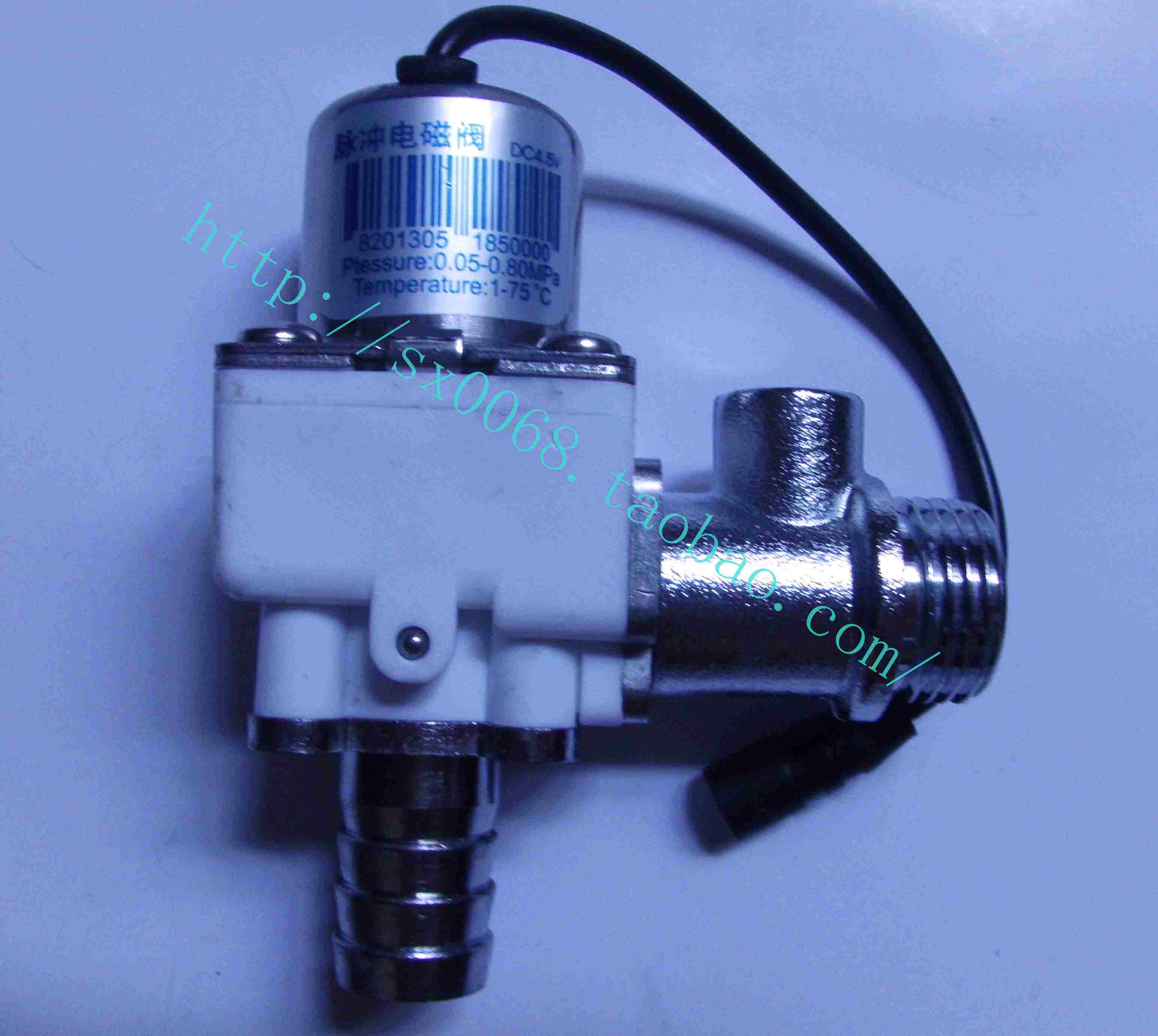 Toilet solenoid valve Painasuo induction flushing control valve 4 5V built-in ceramic flush fitting 6V