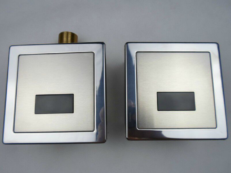 Swimming pool aisle forced induction shower automatic shooting bathroom bath valve infrared human body flusher valve