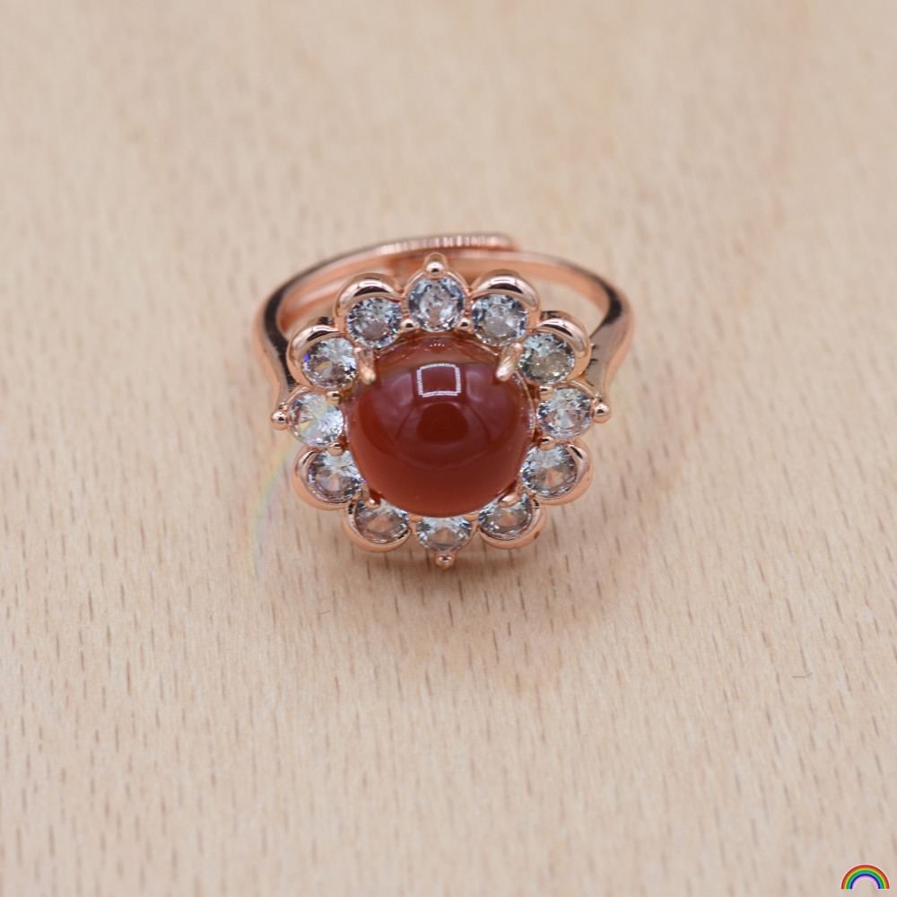 Rwbuy brand design red onyx ring