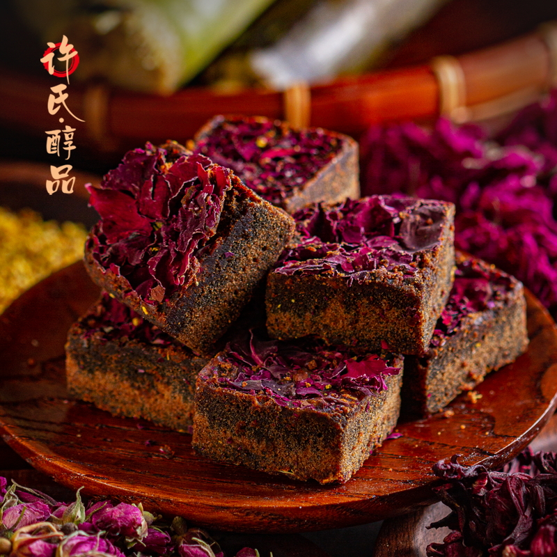 Hsu's mellow Beauty Yan Handmade Guffany Red Sugar Rose Black Sugar Brown Sugar Lump Earth Red Sugar Tea Ultra Taiwan