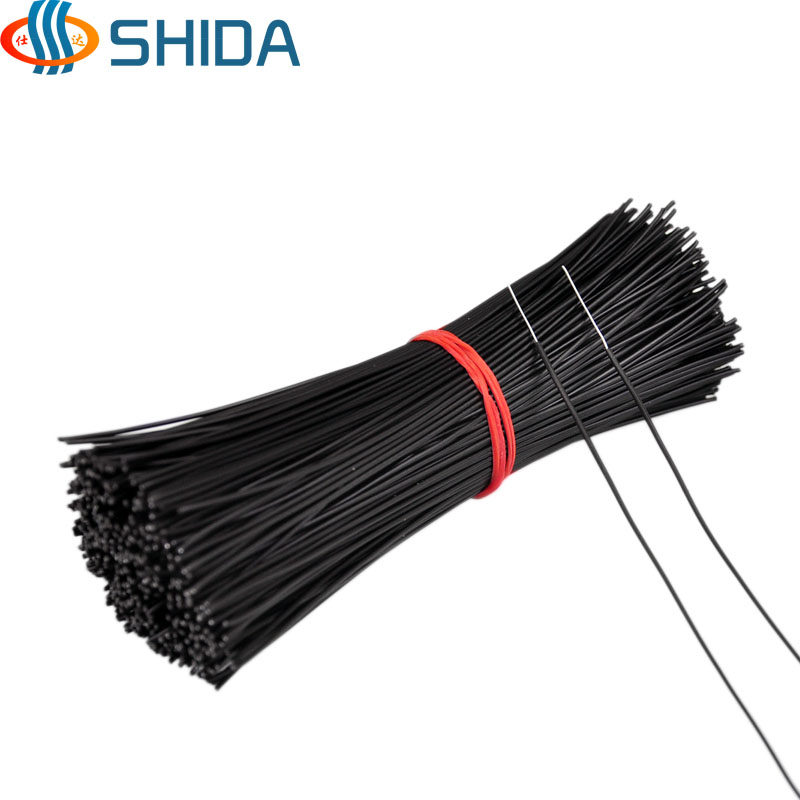 Shida PE round tie wire core tie wire Environmental protection wire tie mouth wire harness wire tie tie 15cm*500 pieces