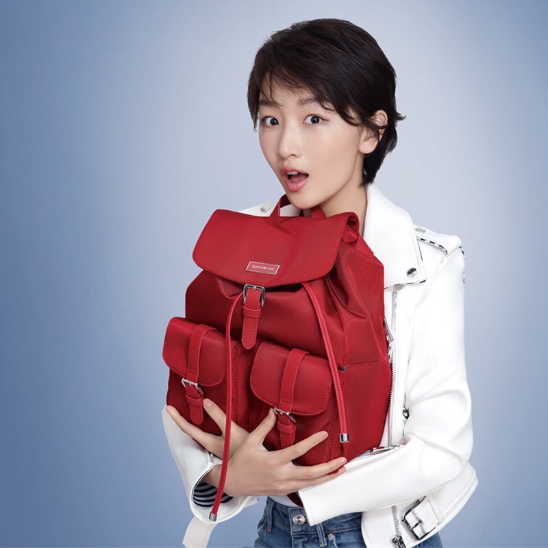 34N*40008 KARISSA Zhou Dongyu the same backpack ultra-light wear-resistant waterproof bag Korean 13-inch computer bag