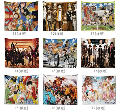 Tấm thảm một mảnh treo nền vải trang trí tường vải tùy chỉnh Anime Movie Poster Ký túc xá trang trí nền vải