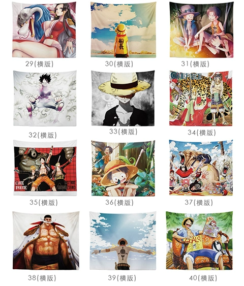 Tấm thảm một mảnh treo nền vải trang trí tường vải tùy chỉnh Anime Movie Poster Ký túc xá trang trí nền vải