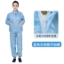 Bộ đồ chống bụi và chống tĩnh điện tách rời áo khoác sạch áo khoác cộng với quần phù hợp với phòng sạch phun sơn quần áo lao động nam và nữ áo phòng 
