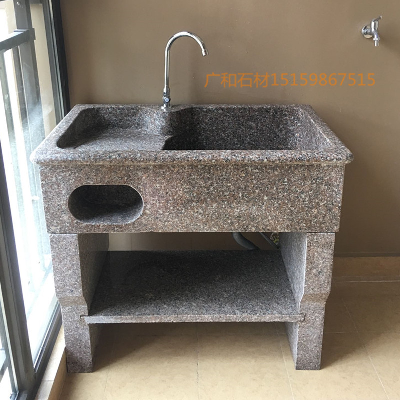 Stone Utility Sink Groenfoto