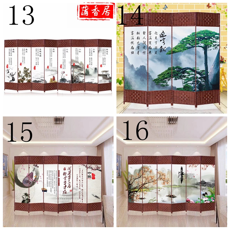Thân thiện với môi trường mây rơm màn hình không thấm nước phân vùng gấp quạt phòng tắm khách sạn văn phòng rắn màn hình phân vùng thân thiện với môi trường và vô vị - Màn hình / Cửa sổ vach ngan phong tho