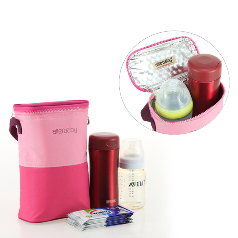 Double Milk Bottle Milk Insulated Bag Multifunction Breast Milk Preservation Pack Ice Milk Storage Milk Drinking Water Cup Outdoor with breakfast-Taobao