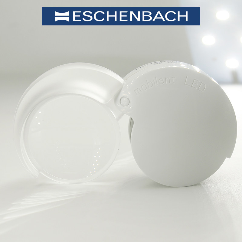 German original imported ESCHENBACH should read 4 7 10 times as long as the folding magnifying glass lamp