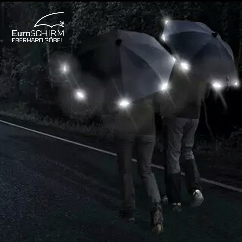 euroschirm German import storm umbrella folding umbrella One-key fully automatic safety glistening umbrella one thrower