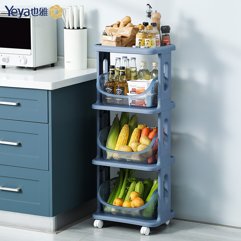Also elegant kitchen vegetable fruit and vegetable shelving with floor multilayer home big whole supplies Vegetable Basket Shelf