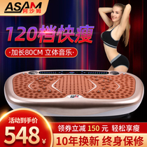 Asham Spin Fat Machine Weight Loss Theorizer Full Body Fumbling Machine Lazy Person Shake Weight Loss Equipment Home Skinny Leg Slim Belly