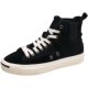 Summer Canvas Shoes Men's High-Top Korean Style Versatile Low-Top Casual Shoes Breathable New Black Mid-Top Trendy Sneakers