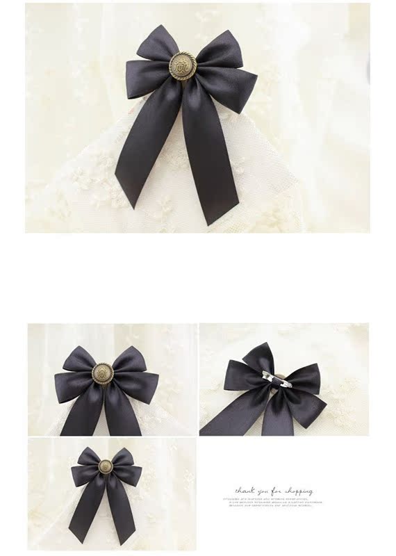 Broche Lovers en ruban - Ref 1172440 Image 3