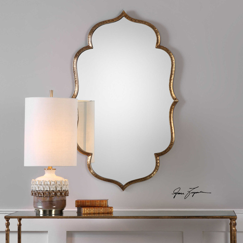 American Bathroom Mirror Genguan Mirror Decoration Bathroom bedroom Cosmetic Mirror Living Room Wall-mounted Mirror Eurostyle Classical M551