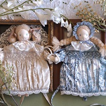 152 Mountain Village in July Waldorf doll bag in production