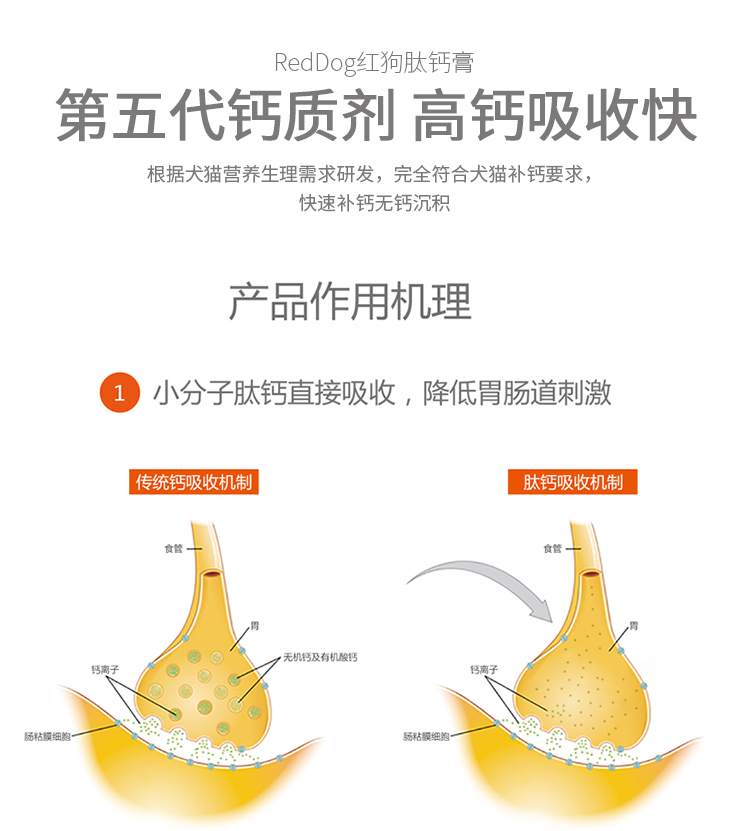 Con chó màu đỏ peptide canxi kem 120 gam dog cat sức khỏe xương canxi bổ sung chăm sóc sức khỏe kem lỏng canxi dán máy tính bảng mua một tặng một miễn phí sữa cho mèo con mất mẹ