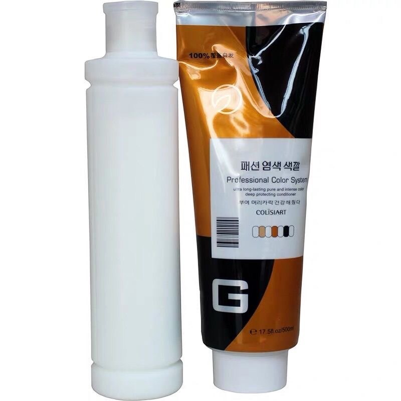 Color of coloured white hair and white hair hair hair paste special bottle dyed hair paste