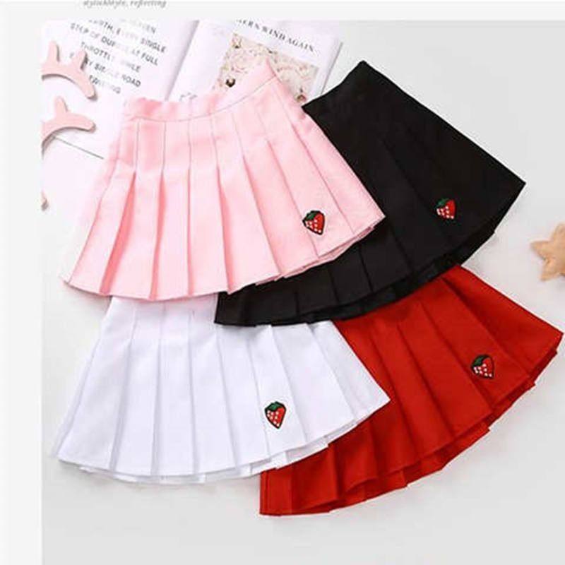 Girl Thyme Skirt Half Body Dress 2022 Spring Autumn New Children's College Wind Big Boy Foreign Pie 100 Hitch Plaid Short Dress