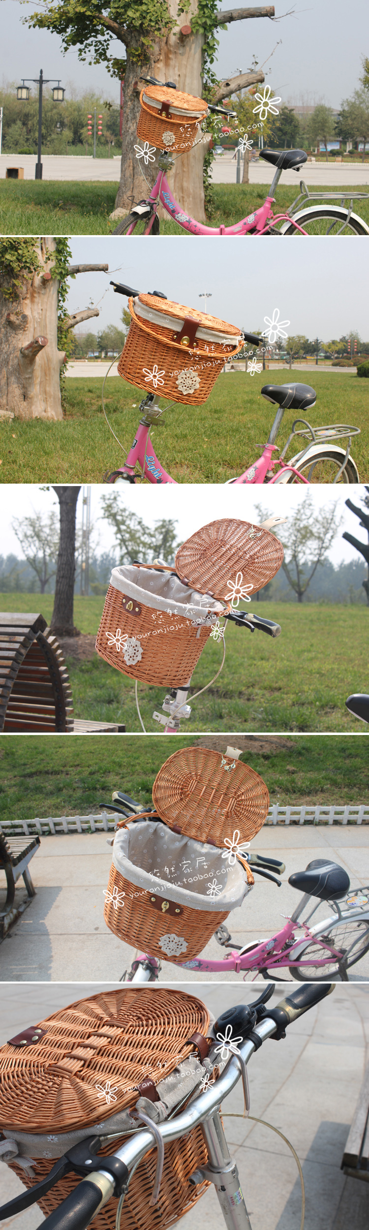 Panier pour vélo en vigne - Ref 2264709 Image 7
